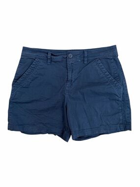 Eddie Bauer Navy Blue Women’s Chino Shorts. Size 12